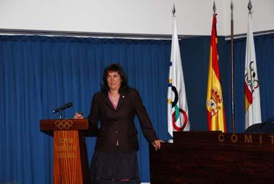 Dª. Marisol Casado, Presidenta de la Comisión Mujer y