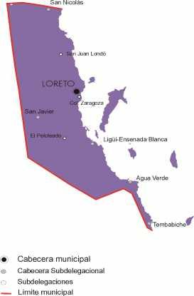 PRINCIPALES INDICADORES Extensión territorial: 4,401.96 km² Población total (2010): 16,738 hab. y se estima que en 2013 y 2015 sean 19,621 y 21,071 habitantes. Densidad de población: 3.8 hab./km² Municipio de Loreto Tasa de crecimiento poblacional: 3.