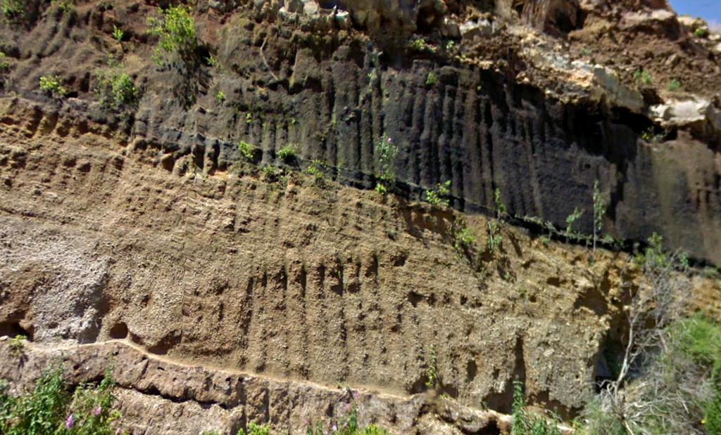 Piroclastos basálticos indiferenciados del Pleistoceno Sup.