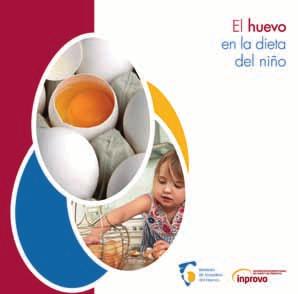 El Instituto de Estudios del Huevo, clave para consolidar la imagen positiva del huevo Portada del folleto El Huevo en la dieta del niño del Instituto de Estudios del Huevo, que está disponible en