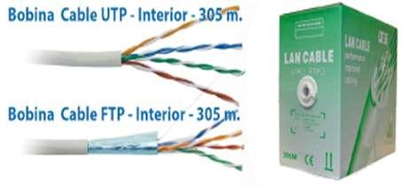 CABLE UTP - Cat5E S110-550390 Rollo cable UTP Cat5E 305 - S110-550391
