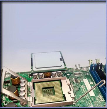 CPU de la motherboard Instalación de una CPU y ensamblado de un disipador de calor o ventilador La CPU y el ensa mblaje del disipa dor de calor o ventila dor se puede n instalar en la motherboard