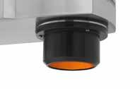 Funciones del sensor ventana con purga de aire & indicador Basado en Internet Diseño Industrial El DA 7440 está disponible en diferentes modelos para