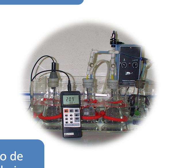 Seguimiento del consumo de oxígeno de una muestra en el laboratorio Consumo de oxígeno elevado