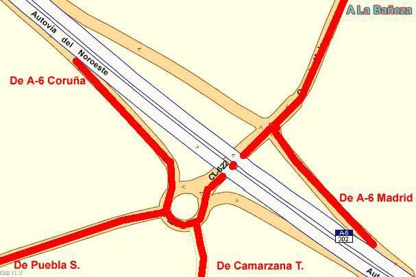 Opción 1 Al acceder desde la A 6 de Coruña, desde Puebla de Sanabria o Camarzana de Tera nos encontraremos