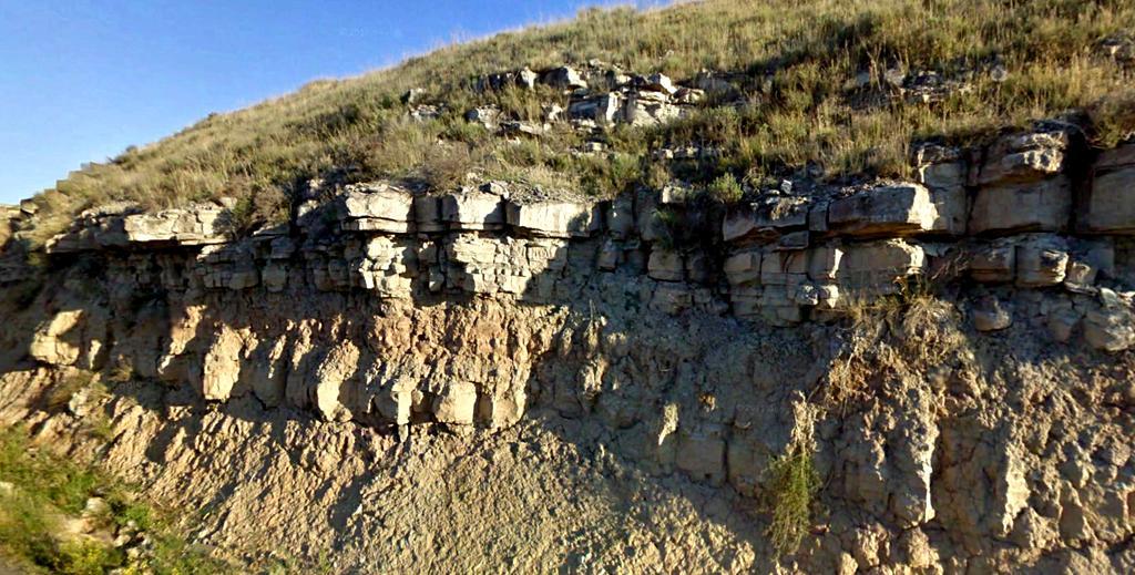 Arcillas y areniscas del Chattiense, Oligoceno,