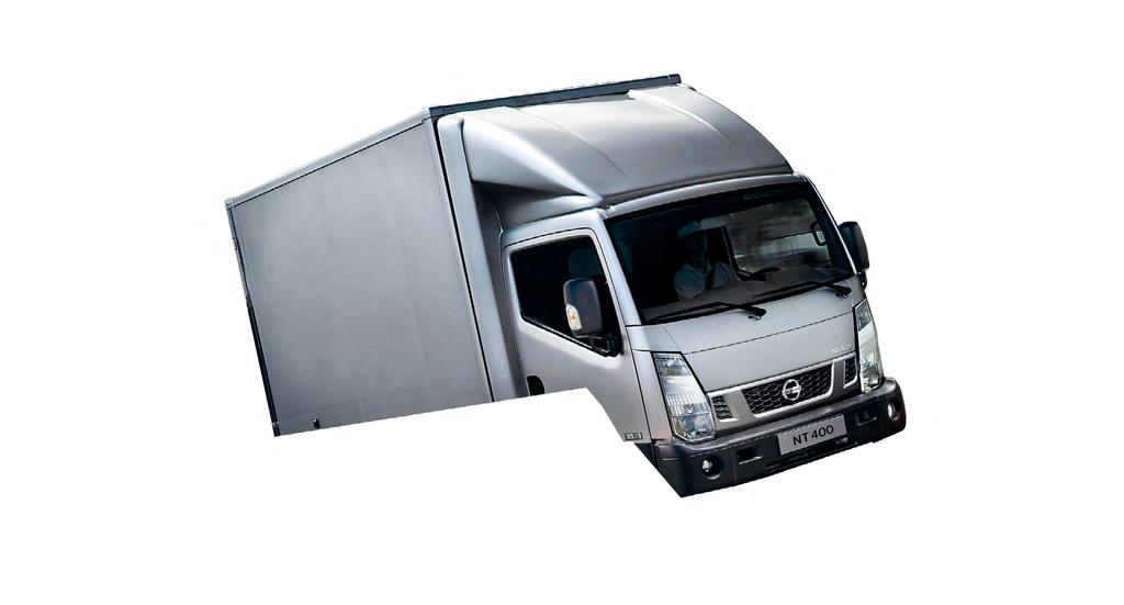 NT400 OPTIMICE SU NEGOCIO NT400 tiene una imagen moderna, utiliza el espacio de forma más eficiente y dispone de una cabina propia de un camión de mayor tonelaje.