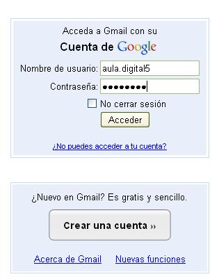 4. Vuelve a Gmail http://www.gmail.