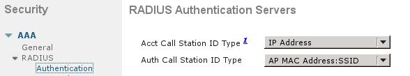 Navegue a la Seguridad >AAA > radio > autenticación para habilitar CoA RADIUS (RFC 3576).