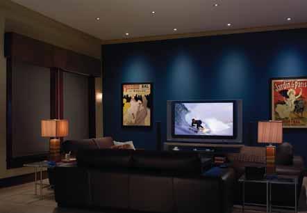 DVR TV maximice la experiencia del cine en casa Estrategias del cine en casa control de escenas predeterminadas Las escenas predeterminadas típicas incluyen día, película, TV, lectura, y apagado.