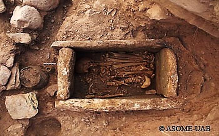 Formaban parte del ajuar funerario de los difuntos, aunque no pueda afirmarse si habían sido valiosas propiedades