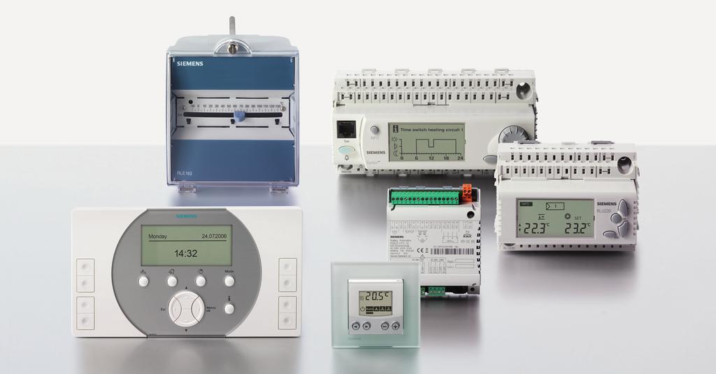 Gama modular de controladores HVAC para todos los requisitos de control Synco le ofrece una serie completa de controladores estándar para todas las aplicaciones desde el control de temperatura