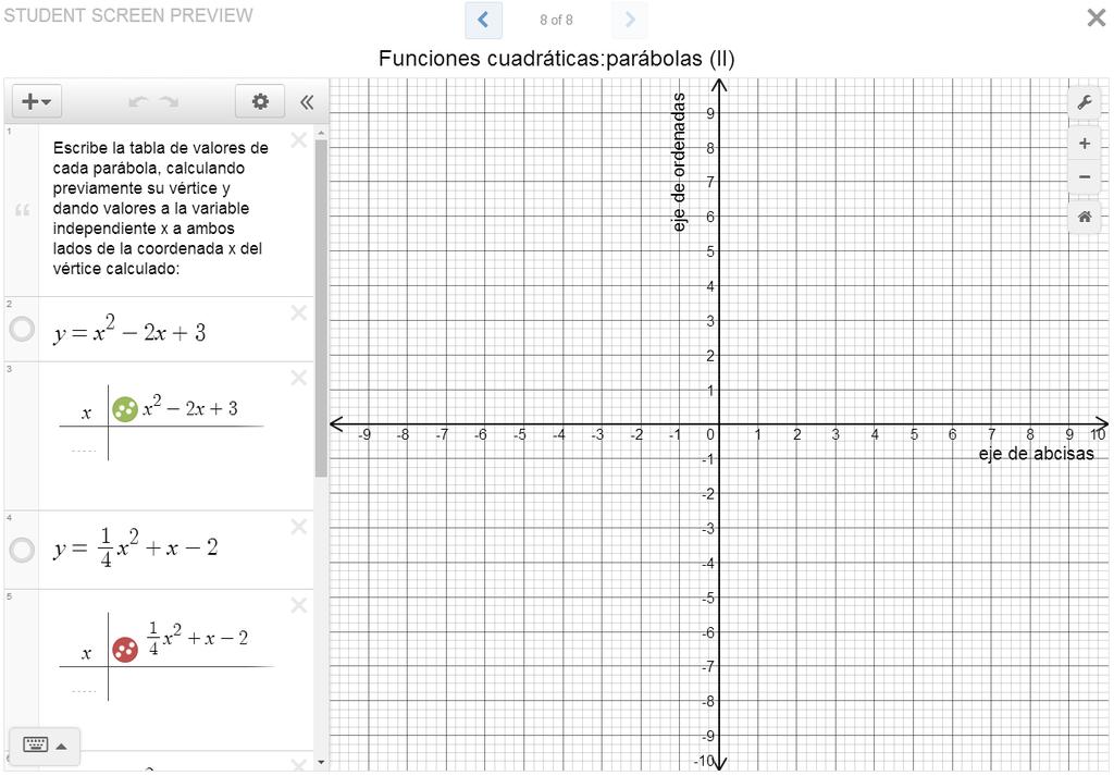 serie Muchos Fugaz Uso de la calculadora gráfica en línea Desmos para la enseñanza de  funciones y gráficas en 3º ESO - PDF Descargar libre