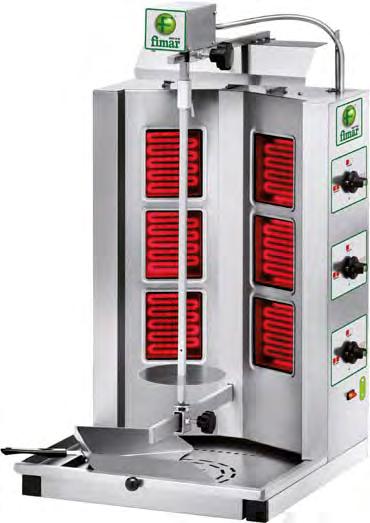 Gyros eléctricos (bajo pedido) Máquinas para cocinar carne Kebab