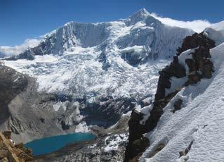 respectivamente. En general la altitud mínima de los glaciares inventariados se encuentra sobre los 4000 msnm.