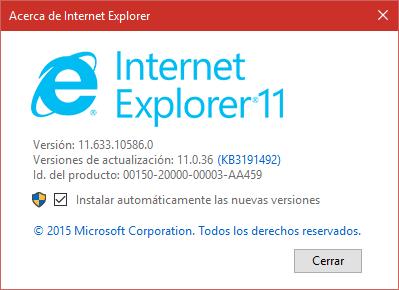 de Internet Explorer 2. Habilitar TLS 1.1 y TLS 1.2 (Versión 8, 9 y 10) 1. Abre Internet Explorer 2.