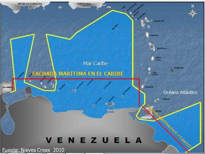 ABRAE DE LA ZONA COSTERA VENEZOLANA Venezuela, tiene una superficie geográfica de 916.445 Km 2 de espacio terrestre, a la que hay que sumarle la extensión acuática de 630.