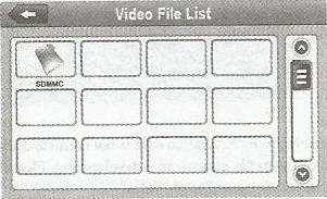 10. Reproducción de vídeos En esta sección se le va a indicar como usar el GPS para la reproducción de vídeo.