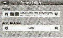 click para disminuir el volumen un nivel. Hay 10 niveles desde el volumen máximo al silencio.