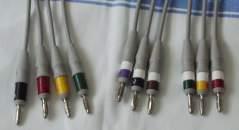 Electrocardiógrafo Cables de conexión