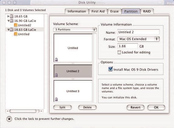 Cómo utilizar la unidad LaCie 3.1 Formateo y creación de particiones en la unidad mini de LaCie 3.1.1. Usuarios de Mac La unidad mini de LaCie está preformateada en HFS+ para su uso inmediato en ordenadores Apple por lo que no necesita reformatearla.