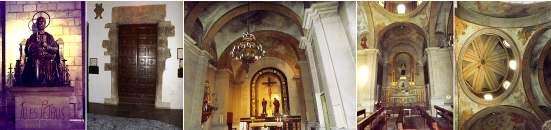 ❹ Capilla lateral. ❺ Cúpula de la misma. Capilla de Marcús Esta iglesia fue construida en el S.