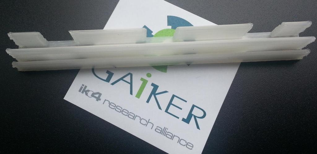20 OPORTUNIDAD: impresión en materiales definitivos Polipropileno GAIKER-IK4 5 años de