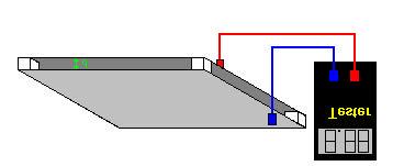 3 La capacidad de un capacitor de caras paralelas esta dada por: k. ε d. A = (1) (a) d = distancia entre placas k = constante dieléctrica del medio A = área de las placas (.56 m 2 ± 2.