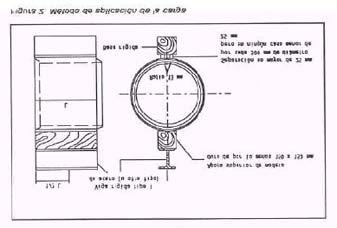 El indicador de la máquina debe señalar la carga efectiva, que actúa sobre el tubo, con una precisión de ± 2%. 4.