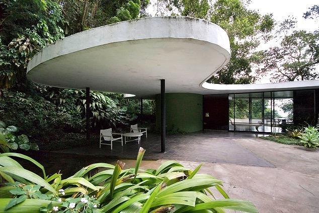 OBRAS OSCAR NIEMEYER Casa Canoas Niemeyer, Rio de