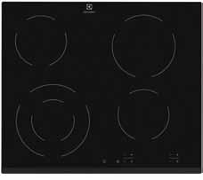 Vitrocerámica Hi-Light EHF 6231 FOK Disfruta del espacio y de la libertad de cocinar todo lo que deseas Utiliza sartenes y ollas grandes como un chef profesional.