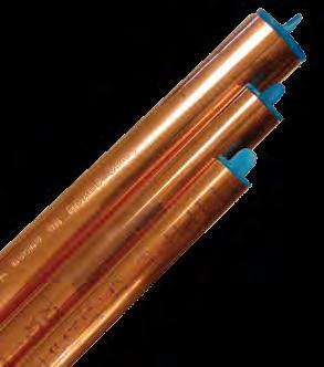 TUBERÍA PARA REFRIGERACIÓN DENOMINACIÓN NACOBRE: 122 DESIGNACIÓN: COBRE DESOXIDADO CON FÓSFORO ALTO FÓSFORO RESIDUAL (DHP) El cobre Nacobre desoxidado con alto fósforo residual es un cobre puro