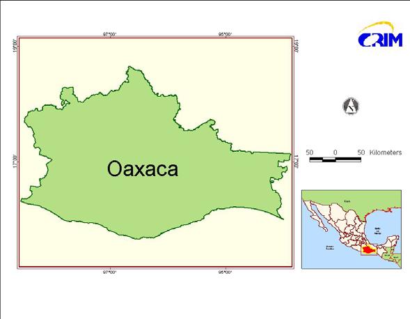 Centro Regional de Investigaciones Multidisciplinarias Oaxaca 9.2 mill ha 2 (4.