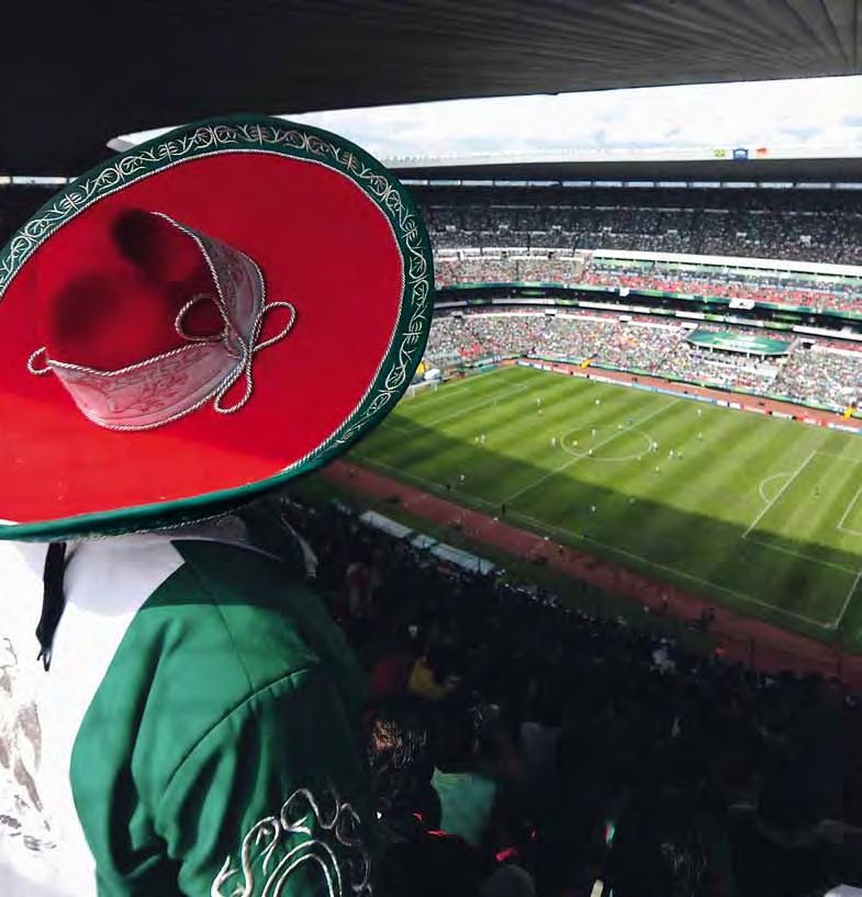 05 Televisión 98 Marketing 104 Asuntos legales 116 Comunicación 120 Copa Mundial Sub-17 de la FIFA México 2011 La gira con el trofeo del Mundial por México fue presentada por Sony y resultó ser un