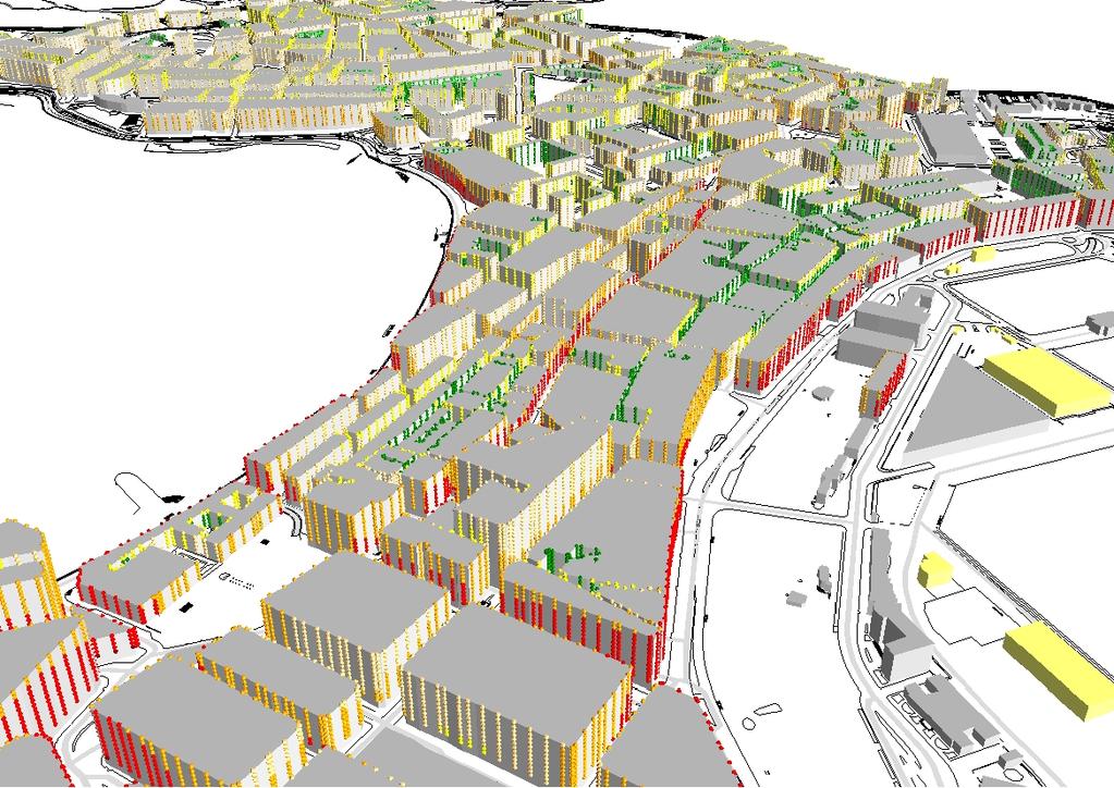 de Linares Rivas Imagen del Mapa de Fachadas en 2D de calles (zona centro).