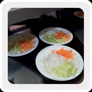 CAFETERIA As a commitment to our contributors, we provide complementary benefits at merely symbolic prices in cafeteria services, which