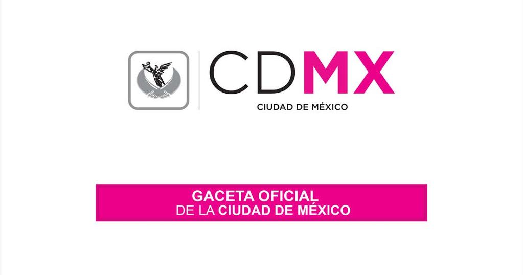 2 GACETA OFICIAL DE LA CIUDAD DE MÉXICO 12 de Enero de 2017 Viene de la Pág.