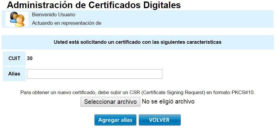 30 WebService Certificado digital Para generar el certificado digital, ingresar a