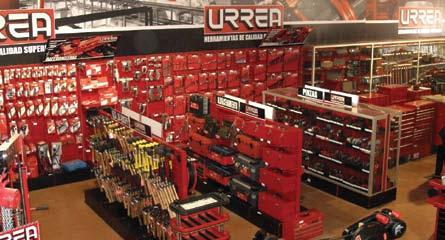 Distribuidores Urrea con Concepto Urrea Store URREA es una marca líder a nivel internacional por ofrecer herramientas de calidad superior y constantes innovaciones