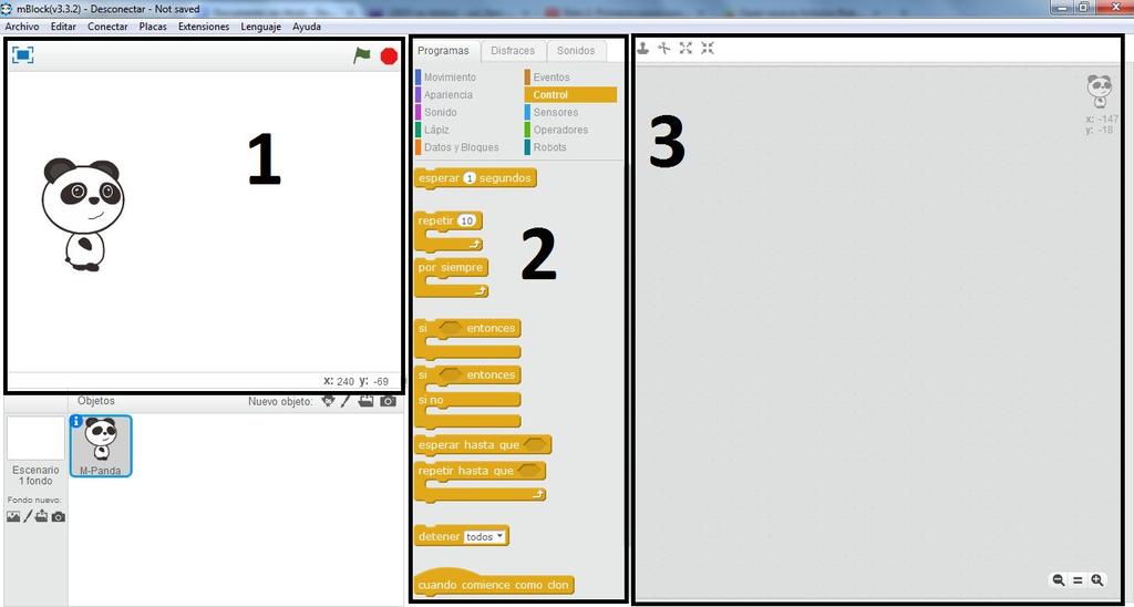 Scratch está pensado originalmente para programar videojuegos. Mientras que mblock está pensado para programar robots. Aunque en mblock se pueden programar las dos cosas: videojuegos y robots.