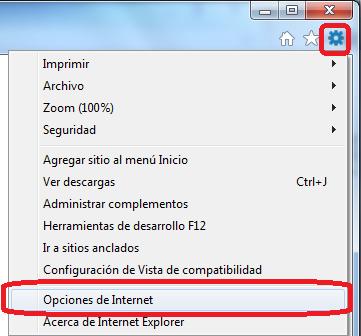 o En el caso de ejemplo de Windows 7, actualmente para forzar el lanzamiento de Internet Explorer en su versión de 64 bits hay que