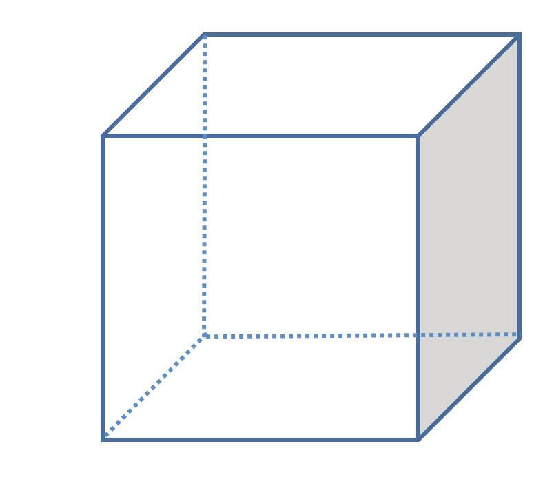 instructivo para enseñar a los y las estudiantes de segundo a hacer cuerpos geométricos como el cubo, la pirámide, el cilindro y el cono.