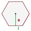trapecio: P=24 Área de un polígono
