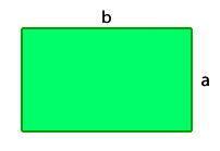 Es la longitud de su contorno ó la suma de sus lados P = a + a + b + b, es decir, P = 2 a + 2 b P = 2 (a + b) - Cálculo del área Para