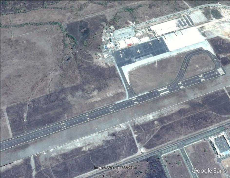 Imagen 5 PISTA 25 Imagen 5 Vista aérea de la pista 25, en el sector noreste del Aeropuerto