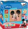 43793 10 cubos 4 caras Puzzle Infantil Cubo Mickey Mouse Rompecabezas basados en personajes de Mickey Mouse Club