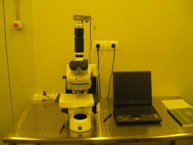 Imagen digital Aumentos Métodos de contraste Accesorios Preparación y Caracterización de muestras Microscopio ZEISS AXIO IMAGER Microscopio recto con fuente de luz reflejada Cámara