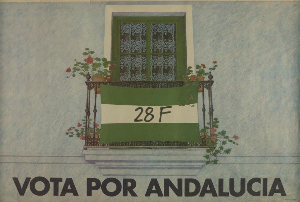 39 28-F. Vota por Andalucía. Impreso.