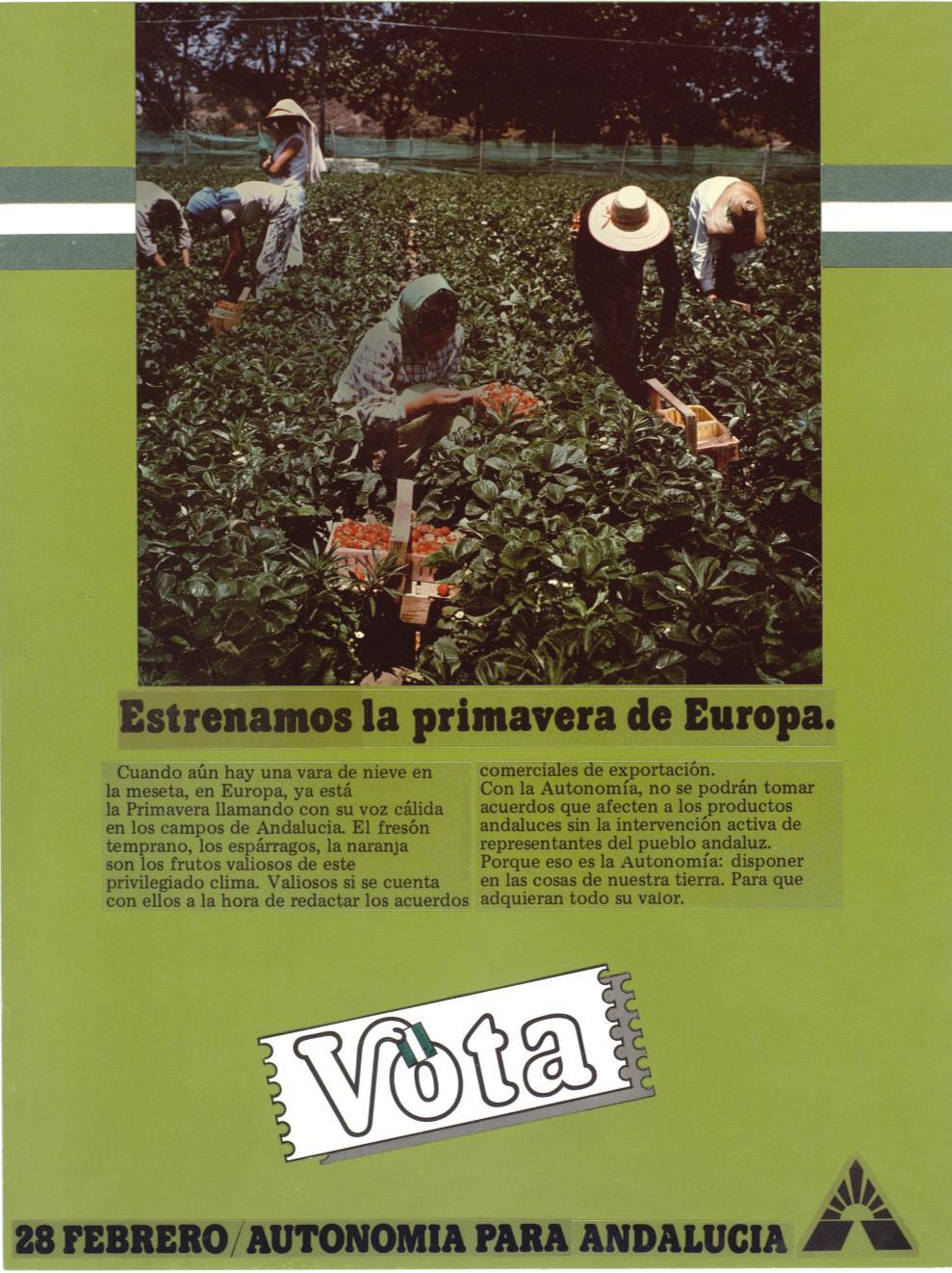 13 CEF (Contacto-Expansa-Frontera) Publicidad: VOTA. 28 FEBRERO.