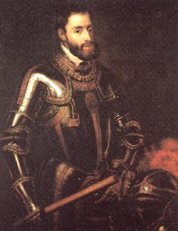 1516. Co-gobernaría con su madre Juana Maximiliano I